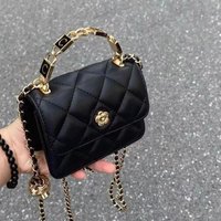 Spring Summer Quilted Chain For Women 2025 New Fashion Small Square With Unique Design Single Shoulder Crossbody Bag