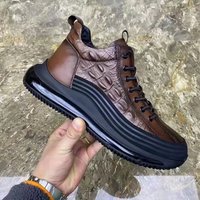 ' s shoes 2023 spring autumn thick bottom casual trend shoes crocodile pattern fashion ' s shoes lightweight sports shoes