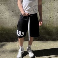 Men's Clothing High Street Trend Loose Casual Running Shorts Sweatpants Sports Shorts Men And Women