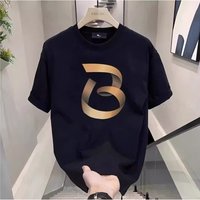 Clothing Summer Trendy Crew Neck T Shirt Short Sleeve Casual Versatile Loose Top Half Sleeve Shirt