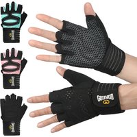 fitness gloves extended and widened wrist guards half finger gloves barbell equipment weightlifting fitness sports protection
