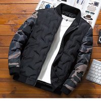 Men's Camo Winter Jacket - Thickened Cotton Military Style Coat For Casual Outdoor Wear (M-5XL)