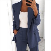 Fashion Lapel Slim Cardigan Temperament Suit Jacket