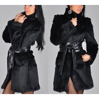 Imitation Fur Mink Coat Fox Fur Coat Long Imitation Fur