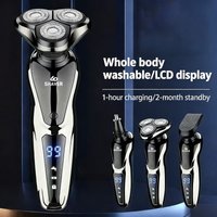 3 1 Haircut Nose Hair Shaving functional Electric Shaver USB Charging Dual Use Dry Wet Beard Trimmer