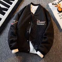 Men's Clothing Uniform Men's Spring Coat Men's Spring And Autumn Embroidered Loose Cardigan Jacket Trendy Brand Storm Jacket