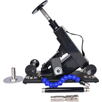 ROUGH BEAST 3XLR Dildo Attachment Man Automatic Masturbation Machine Telescopic Sex Toys Products Interesting Passion