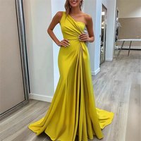Elegant One Shoulder Evening Dress Bridesmaids Bachelorette Parties Special Occasions