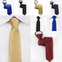 Zhuoxinder Tie Comfortable Modern Smooth Bow Necktie for Outdoor-1