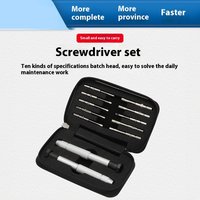 Multifunctional Glasses Accessories Repair Set Small Screwdriver Driver 10 in 2 Glasses Screwdriver Set Tool