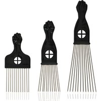 Steel Needle Handle Window Square Big Back Oil Head Styling Hairdressing Comb 50091
