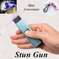 Mini Portable Waterproof Self Defense Stun Gun Torch 5 Colors LED Flashlight Self Defense Device USB Rechargeable Electric Shock Flashlight