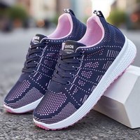Cross Border Trade Shose Breathable Sneakers Versatile Casual Lightweight Soft Sole Single