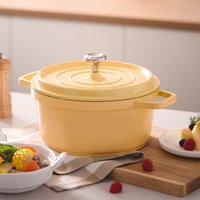 Enamel Kitchen Cup Stew Jar Seafood Clay Soup Induction Cooker Non Stick Large Pot