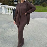 Clothing Autumn Fashion Hot Style Lazy Style Sweater Long Skirt Suit
