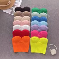 Clothing Sexy Strapless Tube Top Vest To Wear Inside Outside Beautiful Back One Piece Chest Pads To Wrap Chest