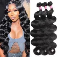30 32 Inch Body Wave Bundles Brazilian Hair Water Wavy Weave Human Hair Extensions Tissage For Women