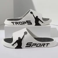 2023 Slippers ' s Summer Sports Outdoor Non Slip Couples Home Bathroom Sandals Slippers Ciabatte Uomo Flip Flop