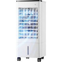Cross-Border Air Cooler Household High-End Cooling Mini Air Conditioner Vertical Circulation Voice-Controlled Remote Control AC