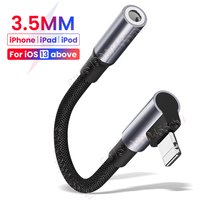 Lighting E To 3.5mm AUX Cable Adapter Converter For IPhone 14 13 12 Pro Adapter Headphone Connector Mini Audio