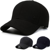 simple fashion baseball cap travel sunscreen middle aged elderly hat outdoor sunshade sports peaked cap