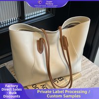 Large Capacity Tote Bag 2026 Style High End Versatile Shoulder Commuter Bag Summer Simple School Bag