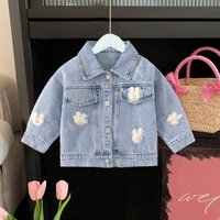 Mother&Kids Girls' denim coats Fashion kids Girls Baby kids clothes Kids clothes