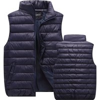 Clothing Couple Cotton Vest Autumn Winter Style Slim Hooded Large Down Cotton Vest Down Cotton Shoulder Jacket