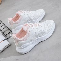RenMou 2022 Summer New Thick Sole Sports Versatile Breathable Casual Mesh Women’s Forrest Gump Shoes Ins Fashion A005-1 Exclusive Supply