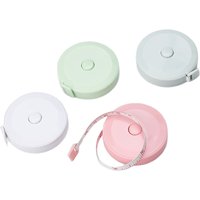 1.5m Soft Tape Measure Double Scale Body Sewing Flexible Ruler Measurement Tailor Craft Automatic Telescopic Metric Tools