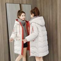 Clothing Long Puffer Coat – Oversized Winter Jacket Hood Warm & Stylish