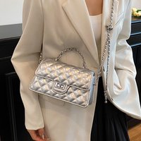 Quilted Chain B Small Style Crossbody B 2025 Summer Korean Version Niche Design
