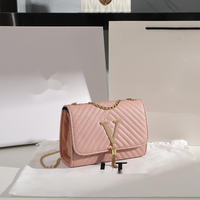 Ladies Shoulder Bag High Quality Fashionable Simple Embroidered V-Fringed Stripe Messenger Bag Ladies Bag