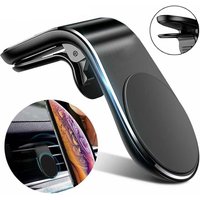 Cross border hot selling magnet car phone holder car car air outlet L bracket holder factory wholesale