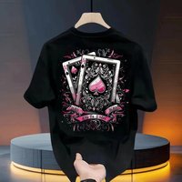 Men's Clothing Short Sleeved Loose Casual T Shirt