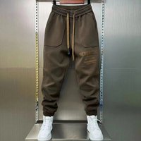 Clothing Autumn Winter Haren Korean Slim Elastic Waist Sweatpants Fashion Casual Pants All match Pantalones Hombre