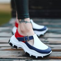 Zapatillas Mujer New Platform Sneakers Womens Shoes buckle Fashion Wedge Casual Sports Shoes Woman Chaussure Femme