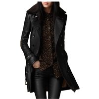 Women’s Clothing Women's Fashion Thick Leather Jacket Slim-fit Jacket