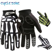 SkullFullFingerKnuckleGloveAntislipMittensMotorcycleCyclingWinterWarmMittenUnisexSportGlovesBicycleEquipment