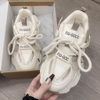 Street Blasting Dad Shoes Thick Soled Height Enhancing Small Versatile Casual Sports Shoes Student Lightweight Shoes