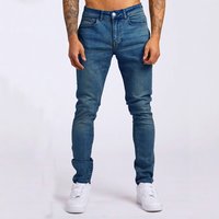 Premium Products Selling Jeans Instagram Trend Slim Fit Denim Pants