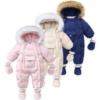 Clothing Winter Thickened Outside Warm Onesie
