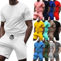 2024 Summer Short sleeved Sports Leisure Ebya Patchwork Round Neck Fitness Suit Foreign Trade T shirt