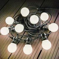 Christmas lighting G50 ball light solar light outdoor waterproof LED light string decoration garden street camping decorative light
