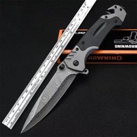 Kings Pattern Yangjiang Factory Direct Sale High Hardness Sharp Portable Outdoor Folding Knife
