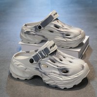 Summer Style Clogs Full Coverage Thick Soled Sandals Driving Outdoor Use Wading Beach Wear Shoes