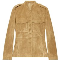 Single Breasted Jacket Stand Up Collar Waist Cinching Style Best Selling