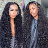 Front lace headgear 13×4 lace frontal wig wig straight indian hair