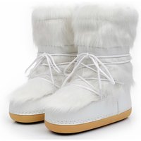 Women's Shoes supply new fashion space boots furry style moon shoes snow boots women plus velvet women