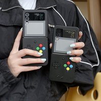 Creative Silicone Game Machine for Samsung Galaxy Z Flip3/4 Folding Phone Case ZFlip5/6 Korea